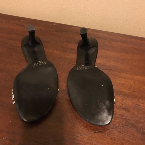 Franco Sarto Animal Print Mule Size 10 - Picture 4 of 5